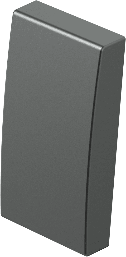 Tipka stikala TEM MODUL Blister TM11 AT -B, 1M, antracit