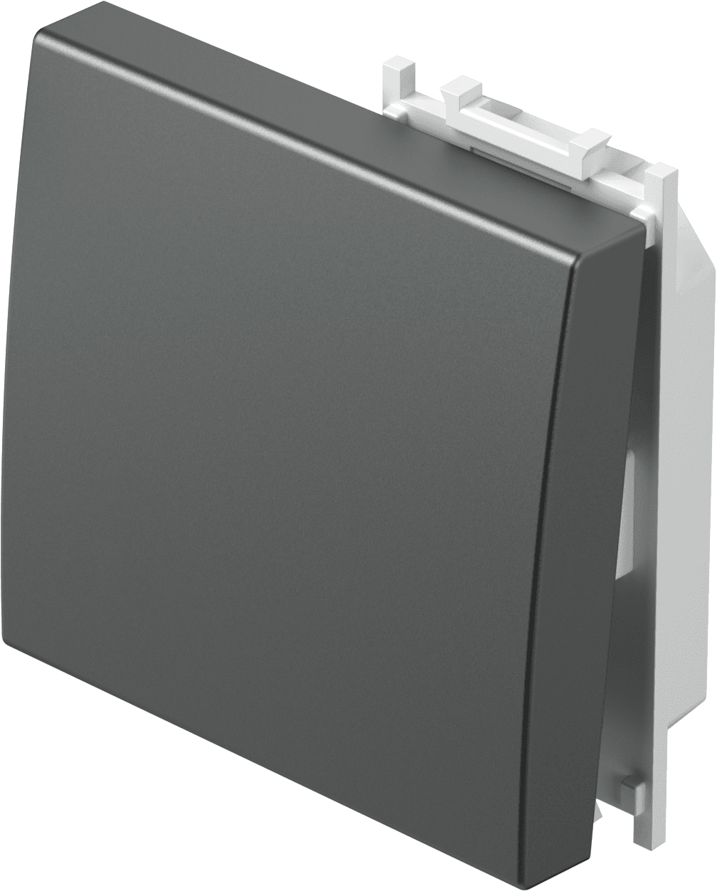 Tipka stikala TEM MODUL Blister TM12 AT -B, 2M, antracit