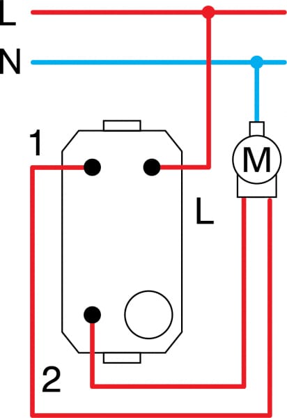 Tipkalo za žaluzije 1-0-2 TEM MODUL Blister SM41 IW NT 10 -B, 16 A, 250 V, 1M, sijaj bež - slika 4
