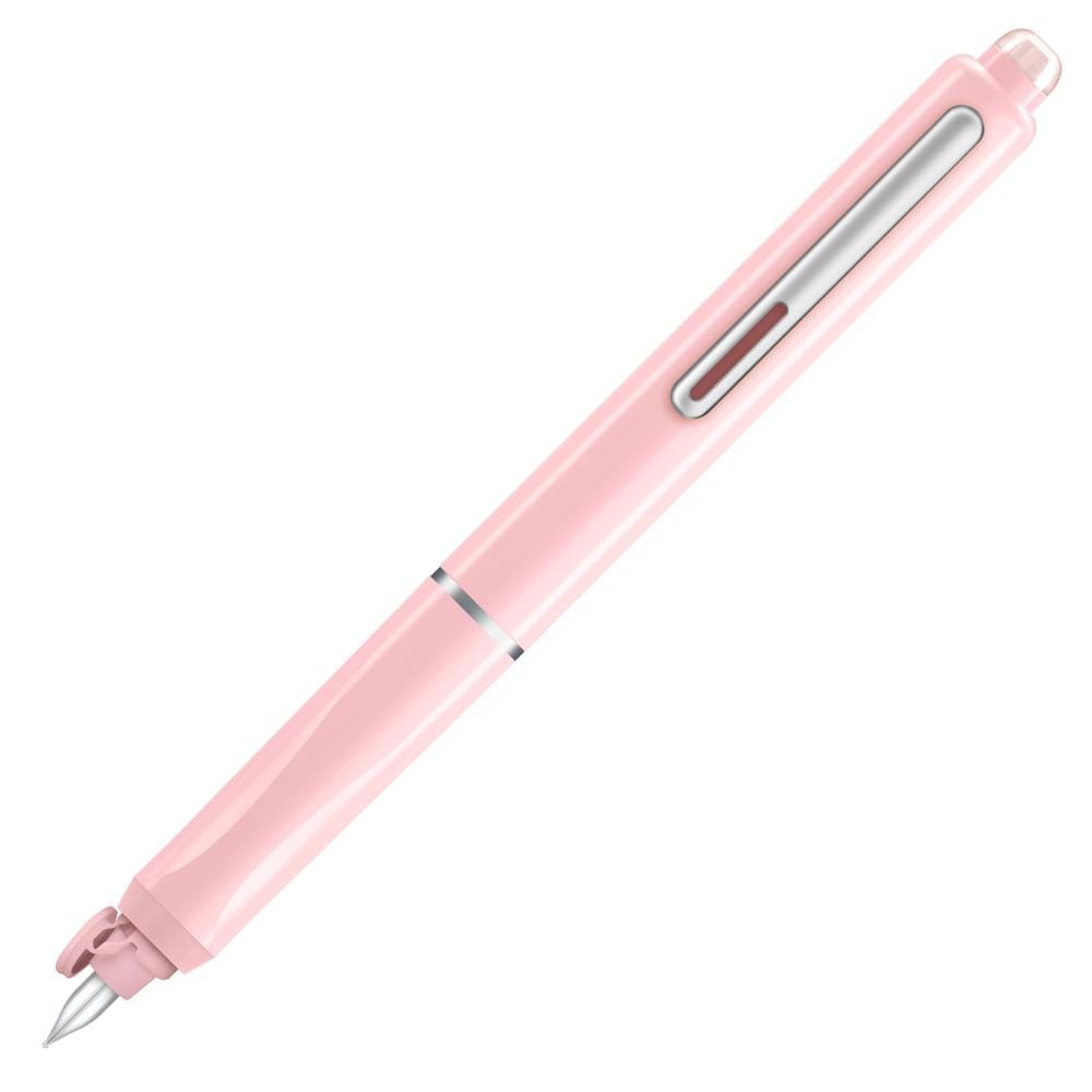 Nalivno pero Writech Retractable Click W-784 + 5 črnilnih vložkov, roza